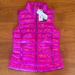 Brand NWT Vineyard Vines Puffer Vest - HOT PINK